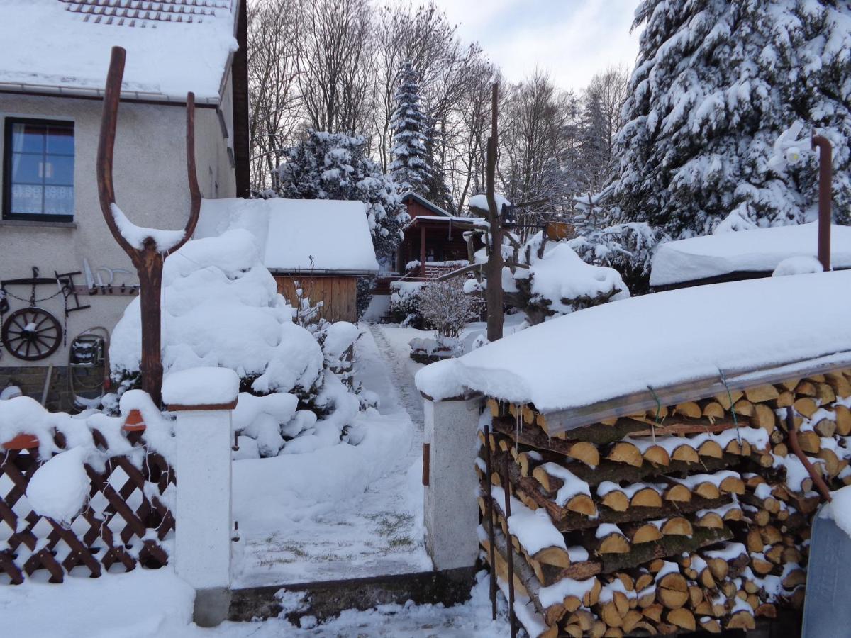 Вилла Ferienhaus Sachse Pockau Экстерьер фото